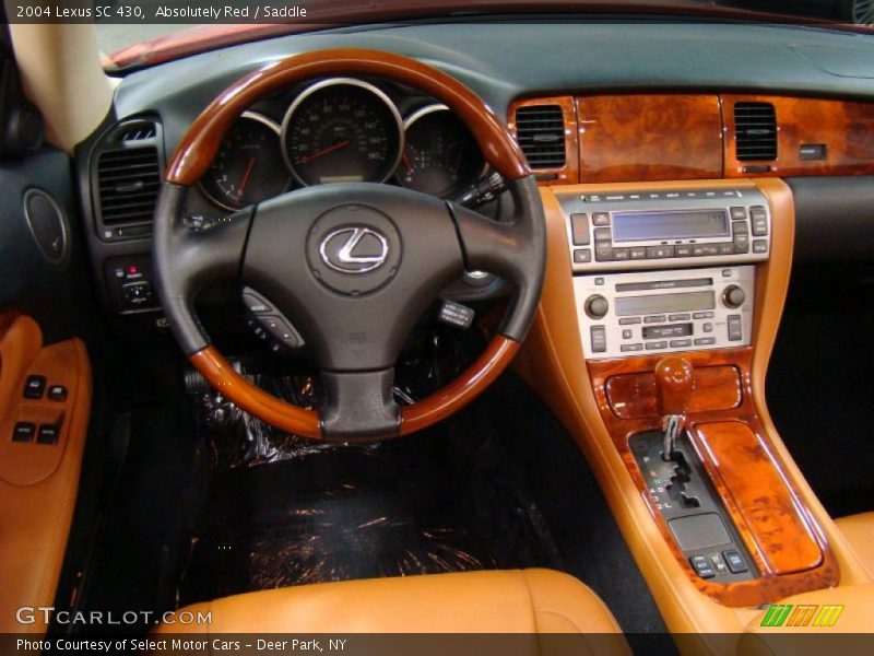 Dashboard of 2004 SC 430