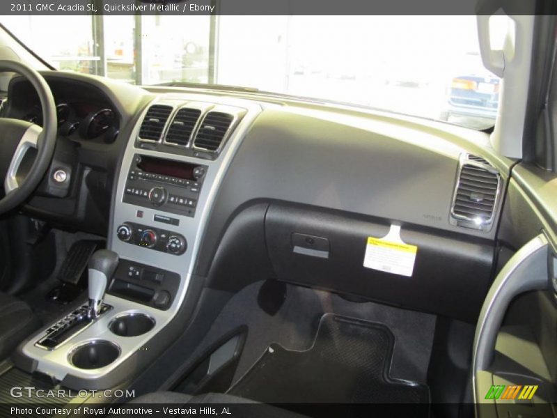 Quicksilver Metallic / Ebony 2011 GMC Acadia SL