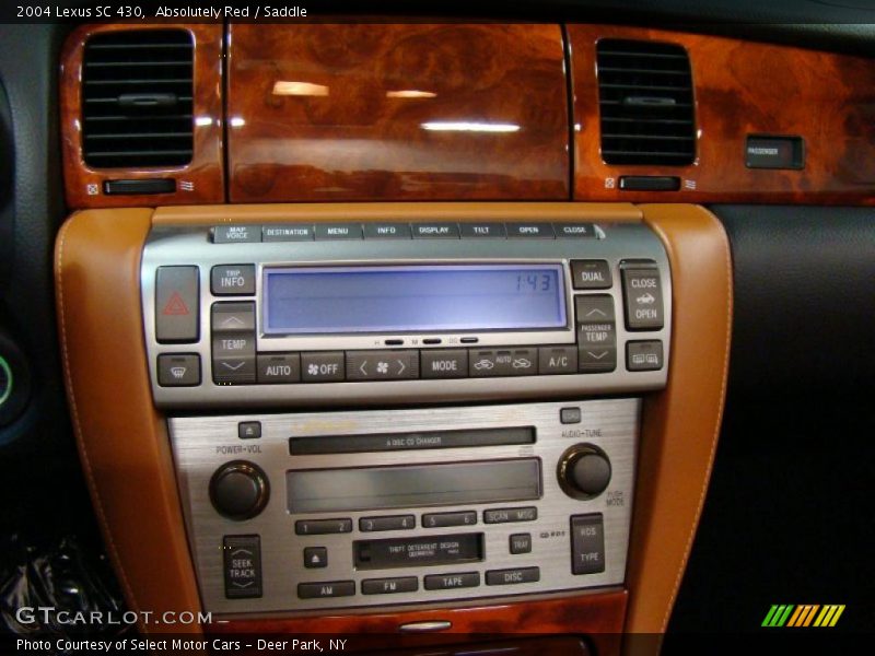 Controls of 2004 SC 430
