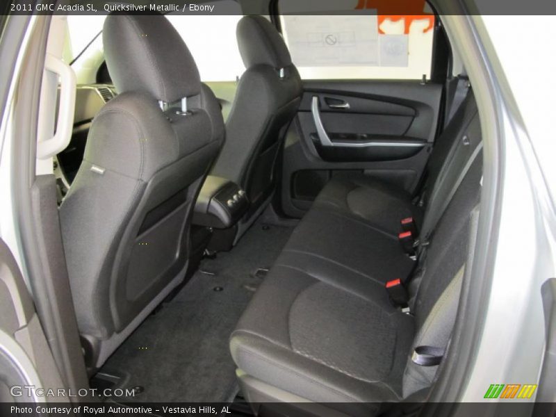 Quicksilver Metallic / Ebony 2011 GMC Acadia SL