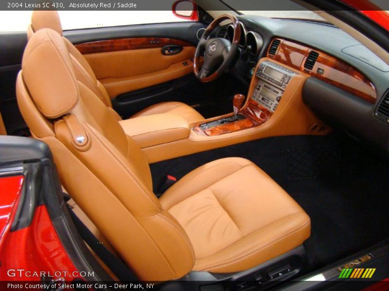  2004 SC 430 Saddle Interior
