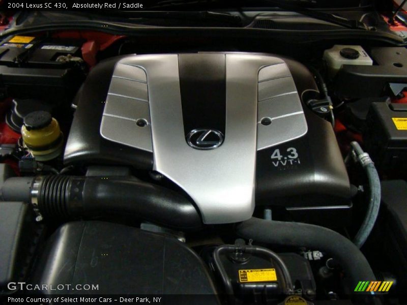  2004 SC 430 Engine - 4.3 Liter DOHC 32-Valve VVT V8