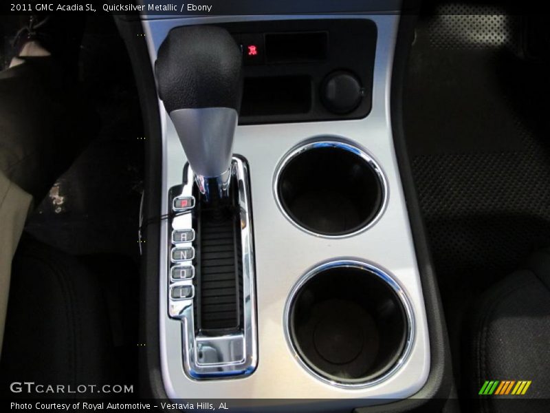 Quicksilver Metallic / Ebony 2011 GMC Acadia SL