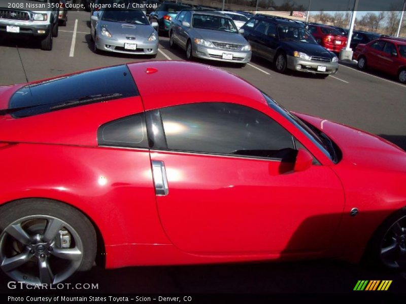 Nogaro Red / Charcoal 2008 Nissan 350Z Coupe