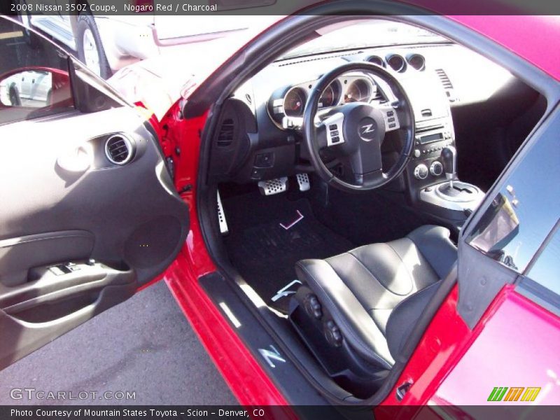 Nogaro Red / Charcoal 2008 Nissan 350Z Coupe