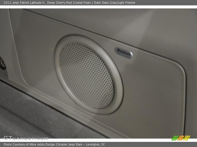 Deep Cherry Red Crystal Pearl / Dark Slate Gray/Light Pebble 2011 Jeep Patriot Latitude X