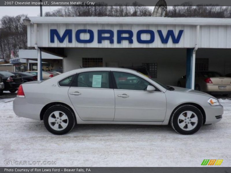 Silverstone Metallic / Gray 2007 Chevrolet Impala LT