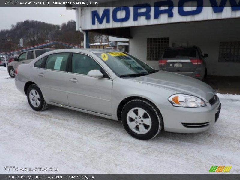 Silverstone Metallic / Gray 2007 Chevrolet Impala LT