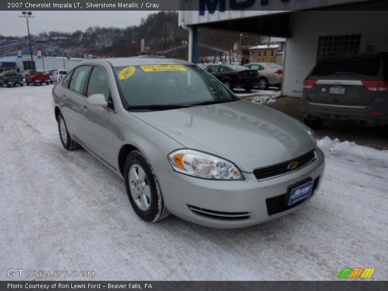 Silverstone Metallic / Gray 2007 Chevrolet Impala LT