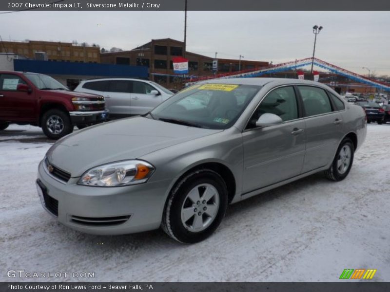 Silverstone Metallic / Gray 2007 Chevrolet Impala LT