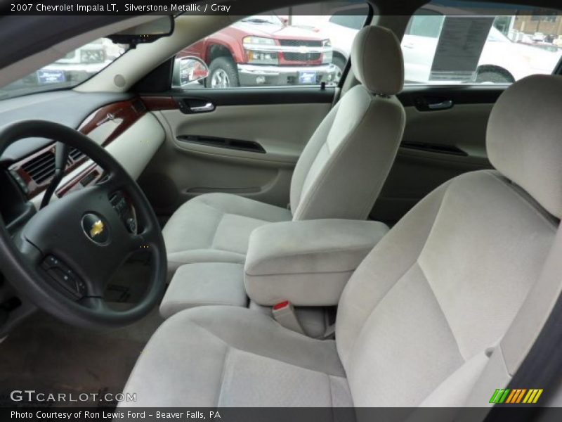 Silverstone Metallic / Gray 2007 Chevrolet Impala LT