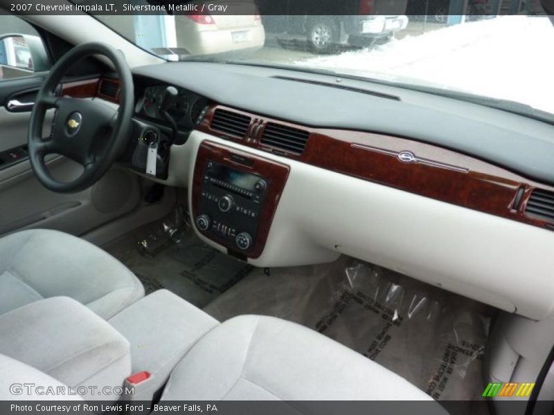 Silverstone Metallic / Gray 2007 Chevrolet Impala LT