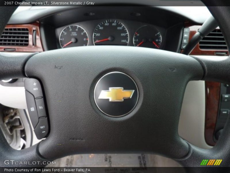 Silverstone Metallic / Gray 2007 Chevrolet Impala LT