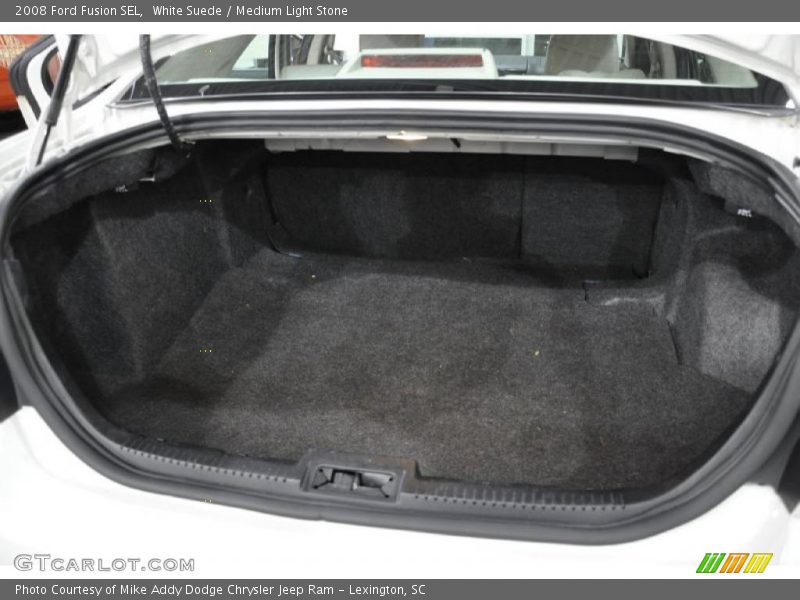 White Suede / Medium Light Stone 2008 Ford Fusion SEL