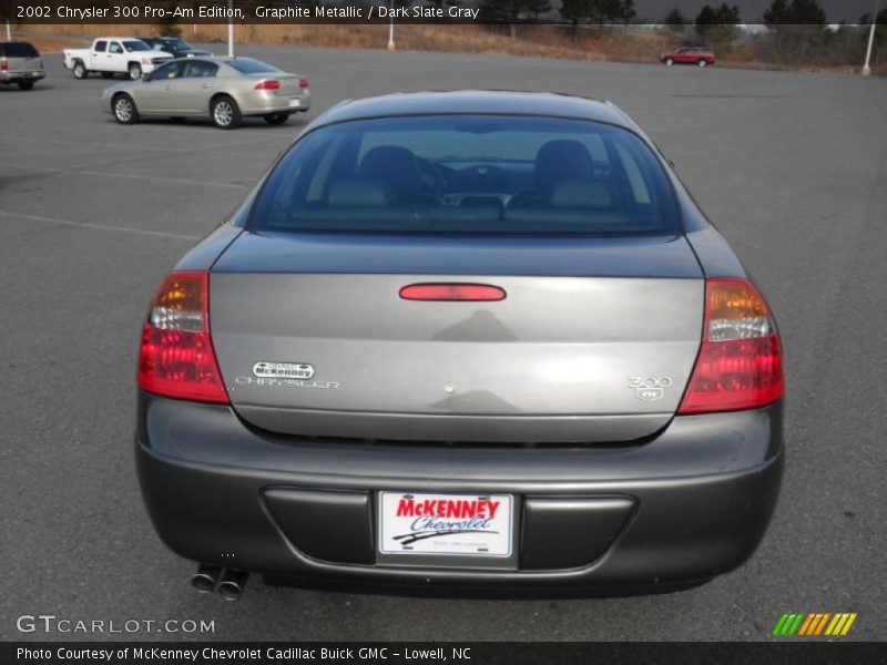 Graphite Metallic / Dark Slate Gray 2002 Chrysler 300 Pro-Am Edition