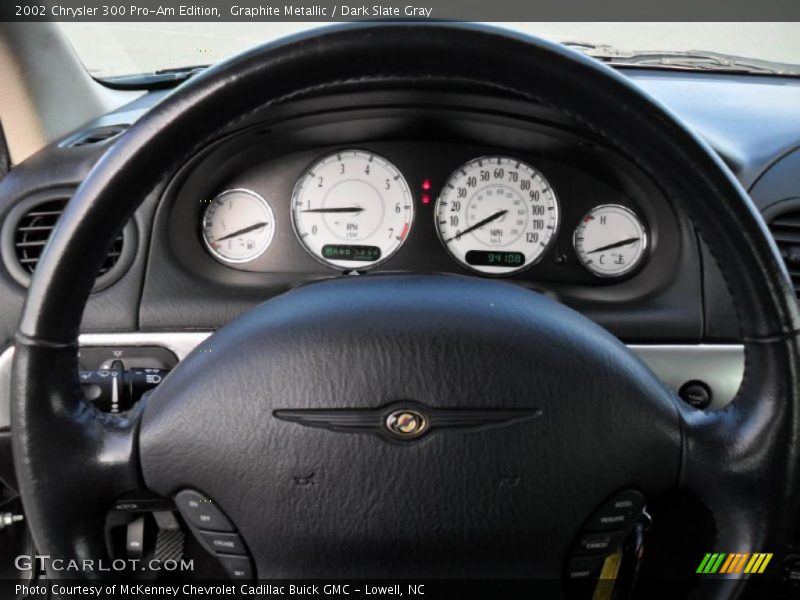 Graphite Metallic / Dark Slate Gray 2002 Chrysler 300 Pro-Am Edition