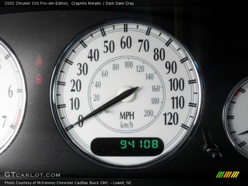 Graphite Metallic / Dark Slate Gray 2002 Chrysler 300 Pro-Am Edition