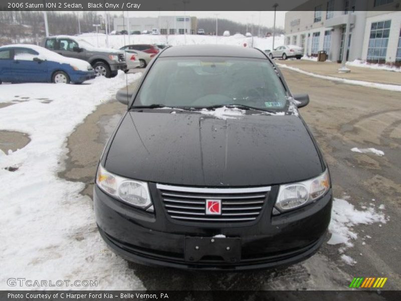 Black Onyx / Gray 2006 Saturn ION 2 Sedan