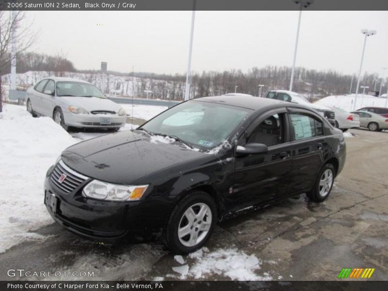 Black Onyx / Gray 2006 Saturn ION 2 Sedan