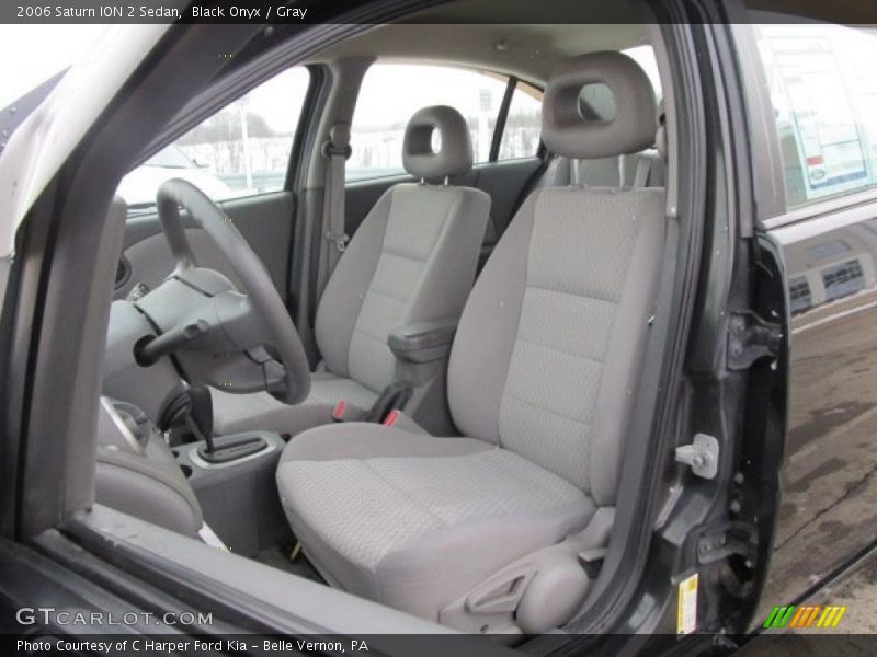 Black Onyx / Gray 2006 Saturn ION 2 Sedan