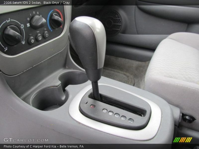 Black Onyx / Gray 2006 Saturn ION 2 Sedan