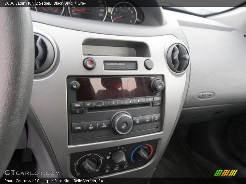 Black Onyx / Gray 2006 Saturn ION 2 Sedan