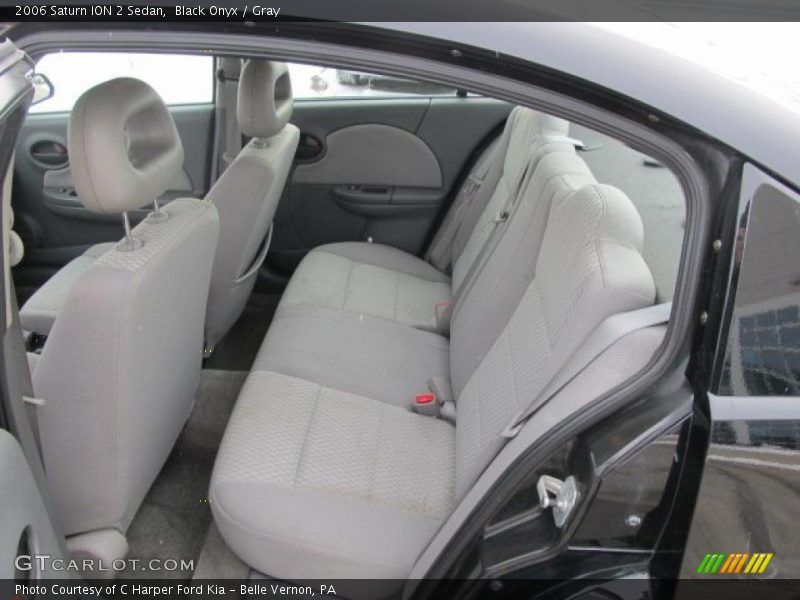 Black Onyx / Gray 2006 Saturn ION 2 Sedan