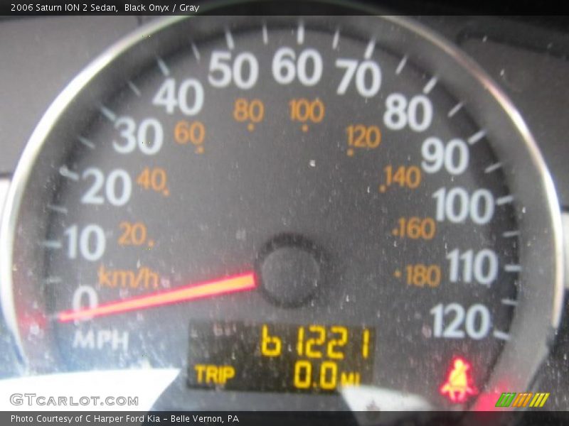 Black Onyx / Gray 2006 Saturn ION 2 Sedan