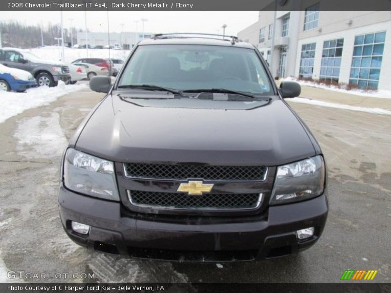 Dark Cherry Metallic / Ebony 2008 Chevrolet TrailBlazer LT 4x4