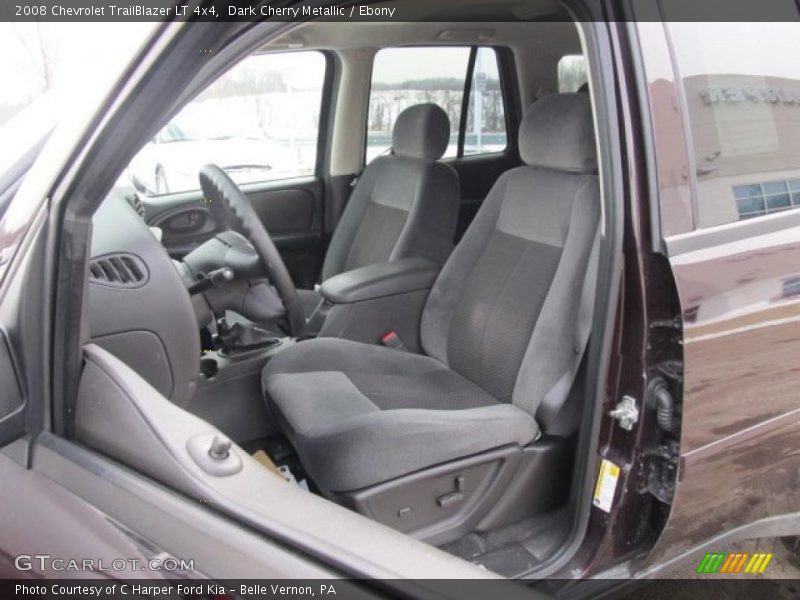 Dark Cherry Metallic / Ebony 2008 Chevrolet TrailBlazer LT 4x4