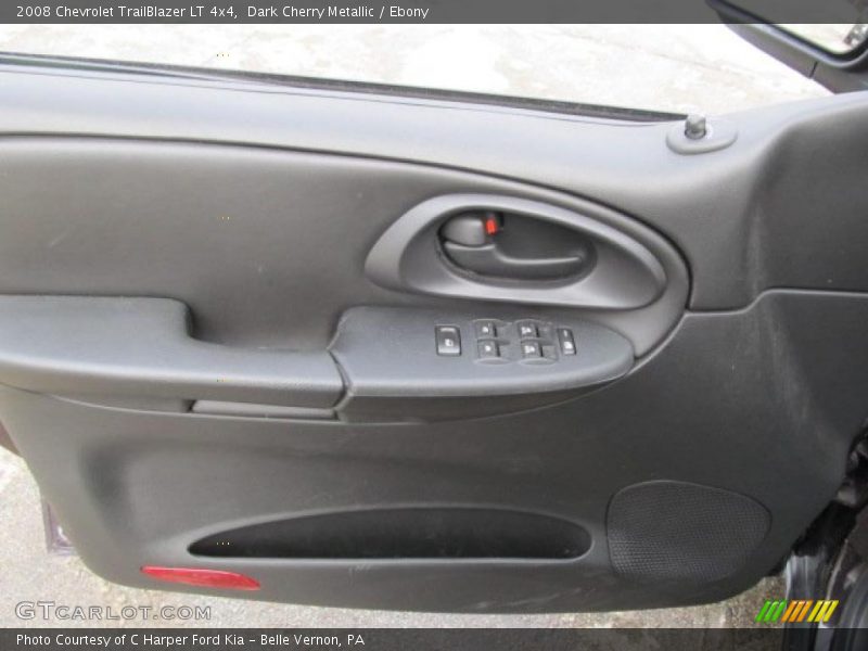 Dark Cherry Metallic / Ebony 2008 Chevrolet TrailBlazer LT 4x4