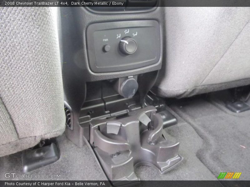 Dark Cherry Metallic / Ebony 2008 Chevrolet TrailBlazer LT 4x4