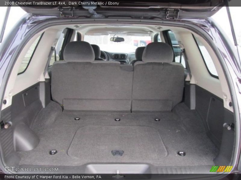 Dark Cherry Metallic / Ebony 2008 Chevrolet TrailBlazer LT 4x4