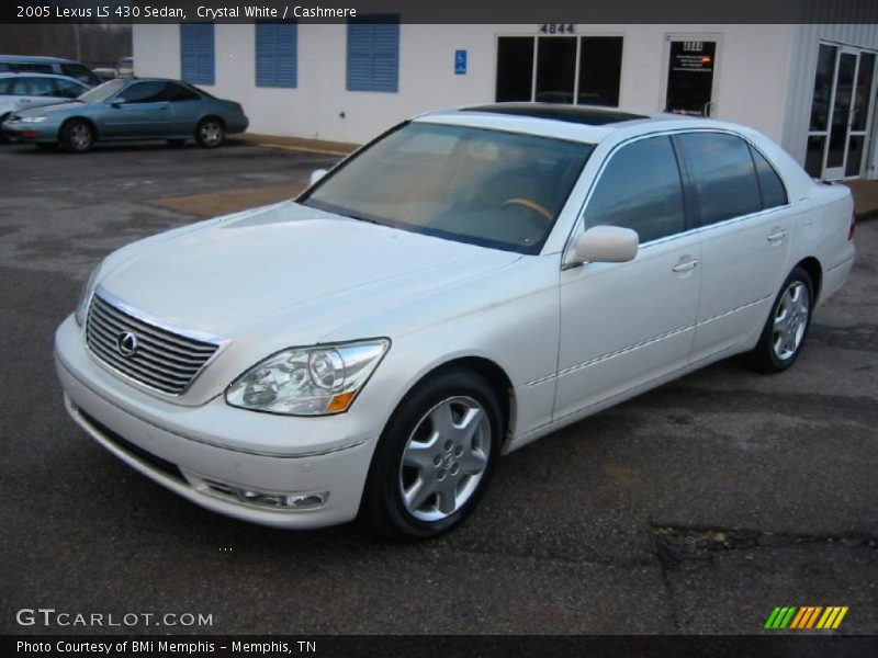 Crystal White / Cashmere 2005 Lexus LS 430 Sedan