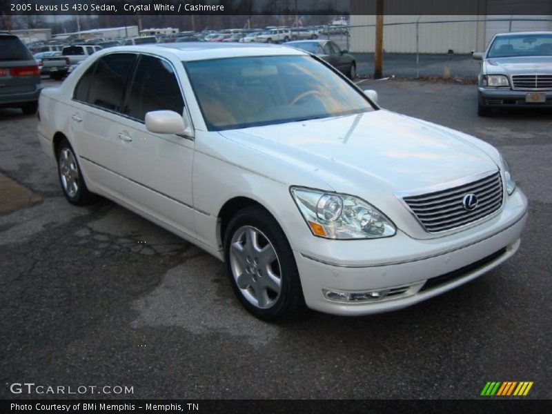 Crystal White / Cashmere 2005 Lexus LS 430 Sedan