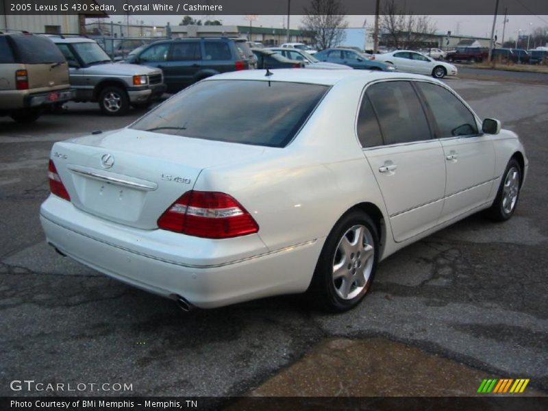 Crystal White / Cashmere 2005 Lexus LS 430 Sedan
