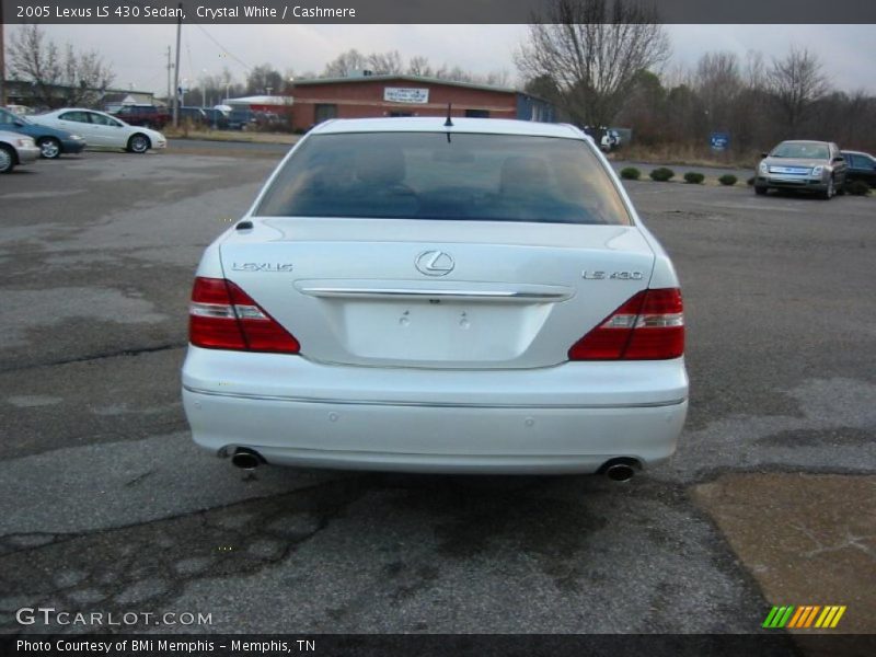 Crystal White / Cashmere 2005 Lexus LS 430 Sedan