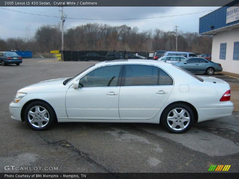 Crystal White / Cashmere 2005 Lexus LS 430 Sedan