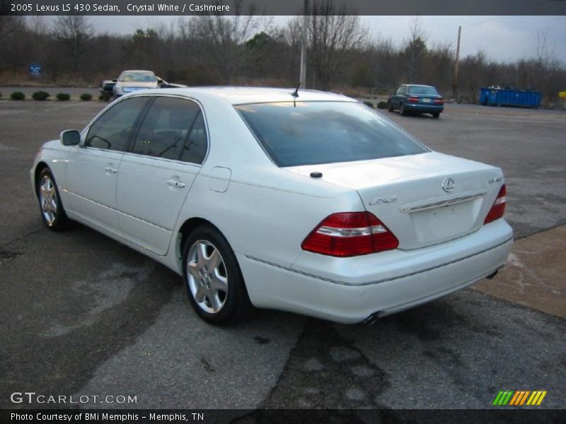 Crystal White / Cashmere 2005 Lexus LS 430 Sedan