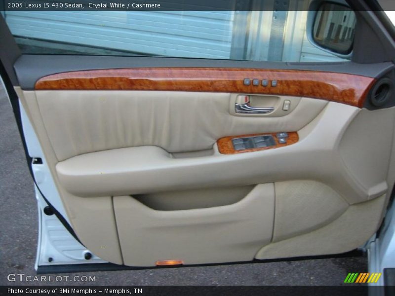 Crystal White / Cashmere 2005 Lexus LS 430 Sedan