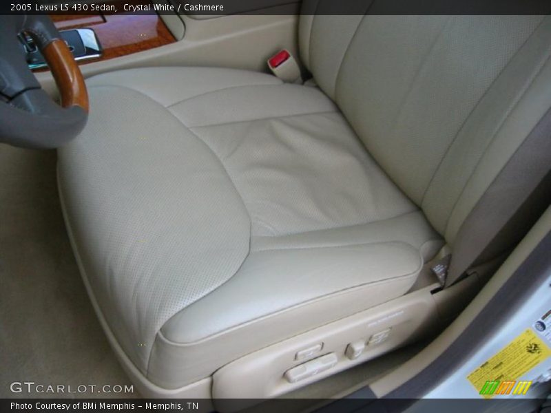 Crystal White / Cashmere 2005 Lexus LS 430 Sedan
