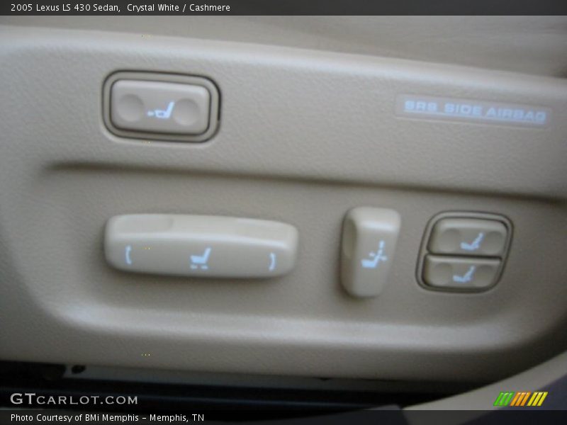 Crystal White / Cashmere 2005 Lexus LS 430 Sedan
