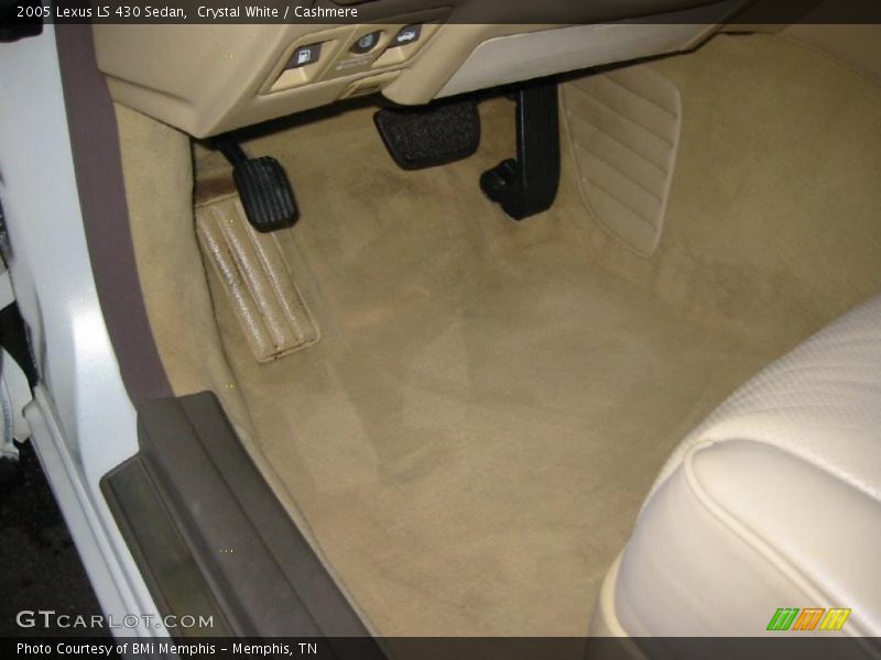 Crystal White / Cashmere 2005 Lexus LS 430 Sedan