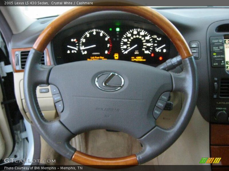Crystal White / Cashmere 2005 Lexus LS 430 Sedan