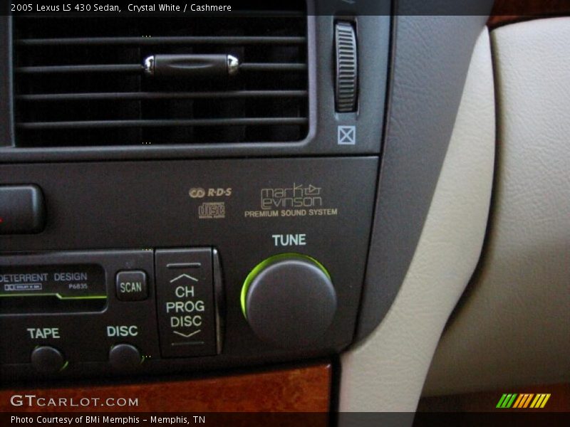 Crystal White / Cashmere 2005 Lexus LS 430 Sedan
