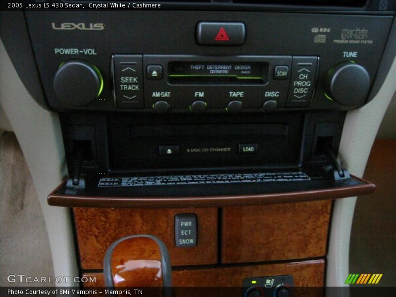 Crystal White / Cashmere 2005 Lexus LS 430 Sedan