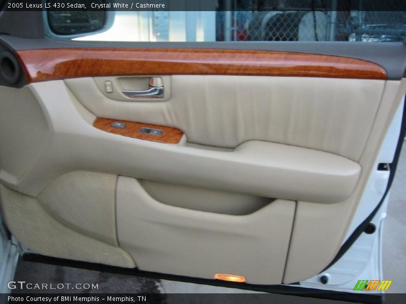 Crystal White / Cashmere 2005 Lexus LS 430 Sedan