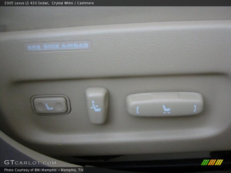 Crystal White / Cashmere 2005 Lexus LS 430 Sedan