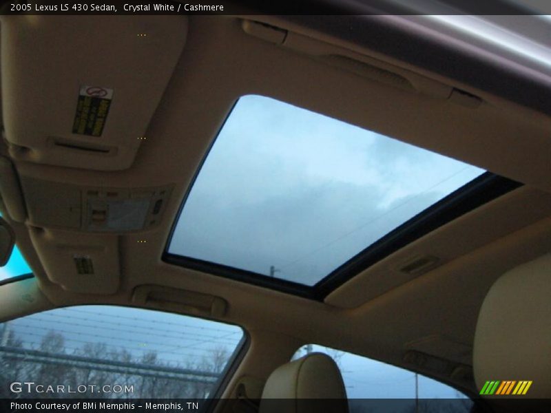 Crystal White / Cashmere 2005 Lexus LS 430 Sedan