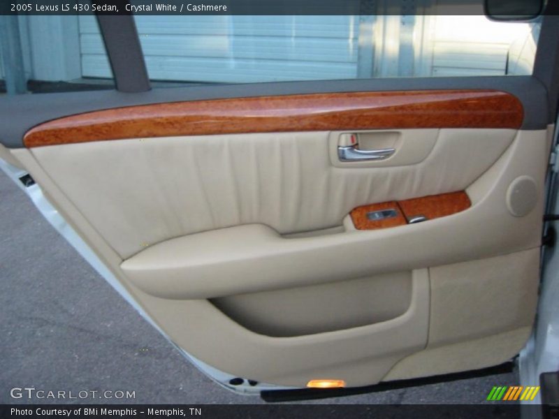 Crystal White / Cashmere 2005 Lexus LS 430 Sedan